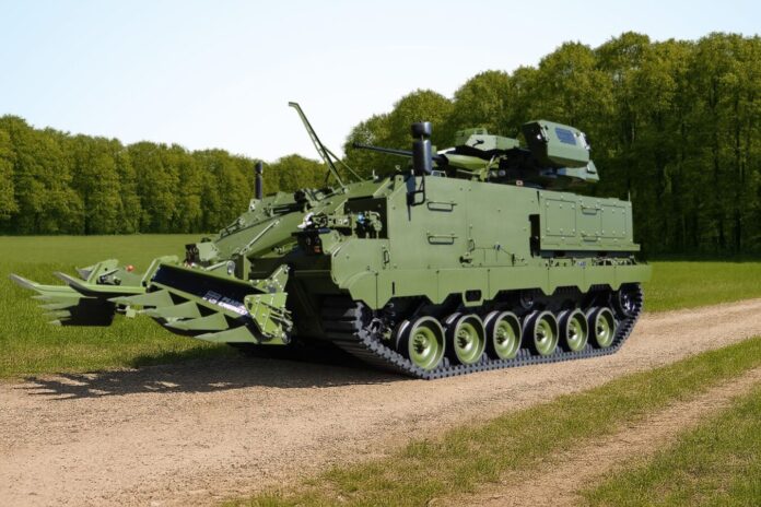 Die FFG Flensburger Fahrzeugbau Gesellschaft (FFG) hat angekündigt, nächste Woche auf der Messe Eurosatory in Paris erstmals eine neue Variante der gepanzerten Mehrzweckplattform ACSV (Armoured Combat Support Vehicle) zu zeigen, die sowohl über Flugabwehrfähigkeiten als auch Fähigkeiten zum Minenräumen verfügt.