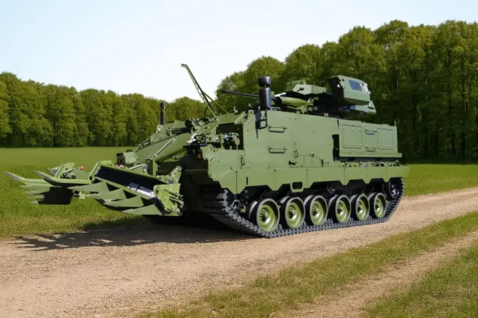 Die FFG Flensburger Fahrzeugbau Gesellschaft (FFG) hat angekündigt, nächste Woche auf der Messe Eurosatory in Paris erstmals eine neue Variante der gepanzerten Mehrzweckplattform ACSV (Armoured Combat Support Vehicle) zu zeigen, die sowohl über Flugabwehrfähigkeiten als auch Fähigkeiten zum Minenräumen verfügt.