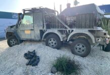 Der Düsseldorfer Rüstungskonzern Rheinmetall zeigt auf der Eurosatory in Paris erstmals den Caracal 6x6, der in enger Zusammenarbeit mit Mercedes-Benz und Magna International entwickelt wurde und die strategische Verlegefähigkeit, hohe Nutzlast und maximale Missionsflexibilität in einem System vereinen soll.