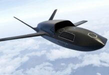 Der europäische Luftfahrtkonzern Airbus zeigt auf der ILA 2026 in Berlin erstmals sein Uncrewed Collaborative Combat Aircraft (UCCA) U760 Ravenstorm.