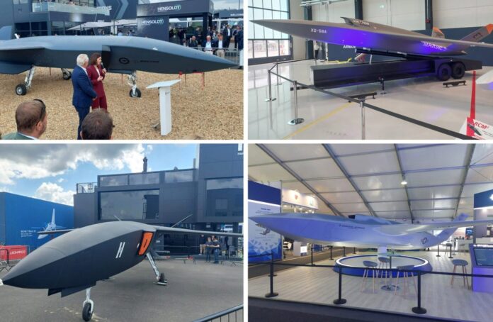 Kandidaten für die Jagdbomberdrohne: CA-1 KA, MQ-28A, Gambit, XQ-58 Valkyrie