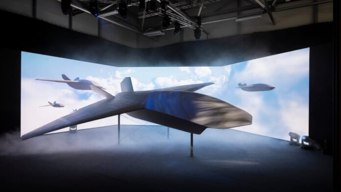 Der britische Rüstungskonzern BAE Systems hat gestern auf der Farnborough International Airshow das erste unbemannte, autonome „Collaborative Combat Aircraft“ (CCA) Großbritanniens mit dem Namen Brontanax der Öffentlichkeit vorgestellt.