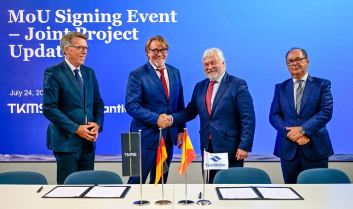 Der deutsche Marineschiffbauer TKMS und die spanische Staatswerft Navantia haben eine zweite Absichtserklärung zum Ausbau ihrer zu Beginn des Jahres begonnenen strategischen Partnerschaft unterzeichnet, um einen gemeinsamen Kooperationsrahmen für die Produktion und Vermarktung ausgewählter U-Boot-Projekte zu schaffen.
