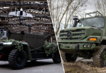Der deutsche Drohnenspezialist Quantum Systems wird eigenen Angaben zufolge zehn Rad-UGV des Typs Mandrill sowie zehn Zetros AI-Lkw von Daimler Truck, ausgestattet mit dem Quantum Systems Ground Autonomy Kit, für ein ukrainisches Forschungs- und Entwicklungsprogramm liefern.
