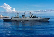 Die im Rahmen der Nutzungsdauerverlängerung vorgesehene Modernisierung der F123-Fregatte Bayern erfolgt auf der Neuen Jadewerft von Rheinmetall in Wilhelmshaven.