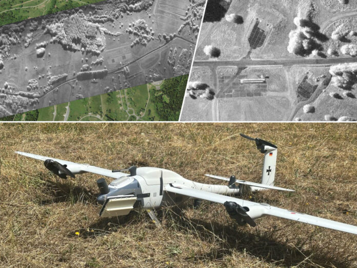 Aufklärungsdrohne Vector bzw. FALKE mit SAR-Aufklärungsnutzlast