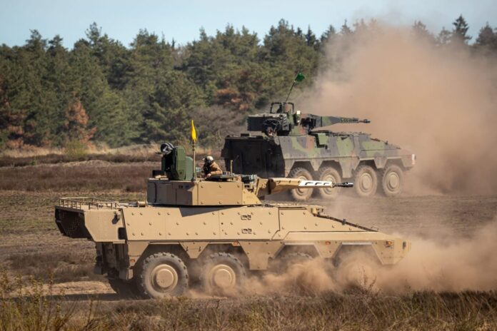 Schwerer Waffenträger Infanterie und Radschützenpanzer Schakal - Boxer-Radpanzer