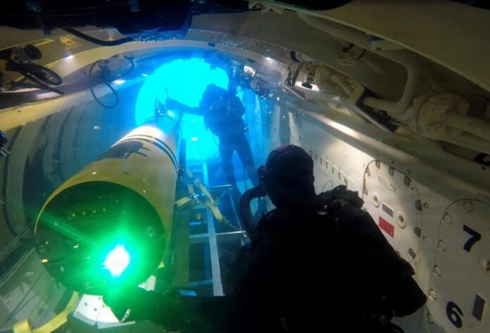 UUV-Einsatz aus einem U-Boot