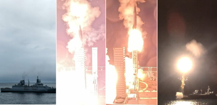 LORA –Deutschen Marine verschießt erstmals ballistische Raketen von der F125