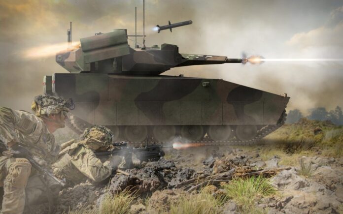 American Rheinmetall, eine US-amerikanische Tochter des Düsseldorfer Rüstungskonzerns Rheinmetall, hat den ersten von acht Prototypen des Schützenpanzers Lynx XM30 an die U.S. Army übergeben.