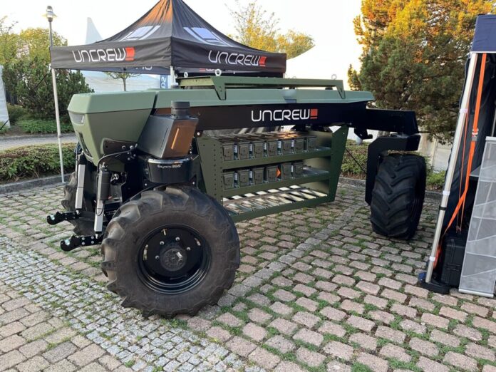 Uncrew IC 12 Defence – norwegischer Hersteller zeigt UGV für Logistik- und Pionieraufgaben